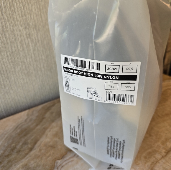 Moon Boot Purple Low Icon Snow Boot Moon Boots Lilac purple Snow Boots Short - Picture 14 of 17